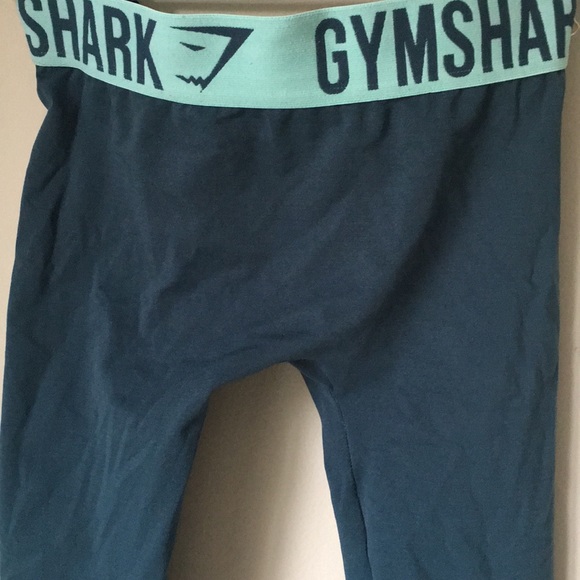 Gym shark leggings green - Picture 2 of 4